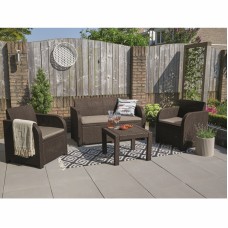 KETER. Set mobilier gradina maro Georgia..